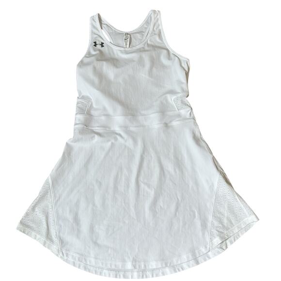 Under Armour White Tennis Athletic Mini Dress White Size M - Picture 1 of 9